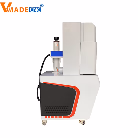 Tragbare optische 20-W-30-W-Faserlaserbeschriftungsmaschine mit Raycus-Laserquelle