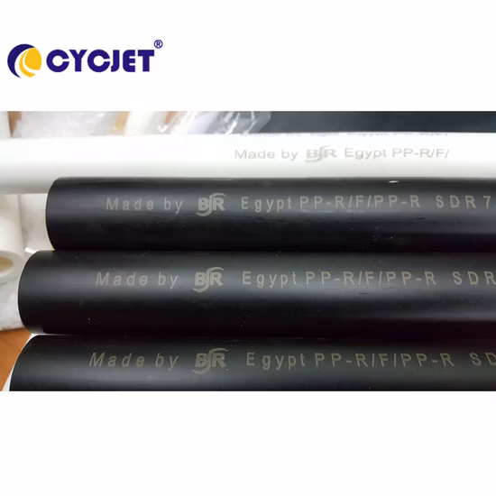 Cycjet Lf30f Laserbeschriftungsmaschine für PVC/PPR/HDPE-Rohre